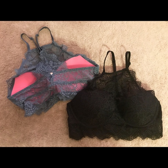 PINK high neck bralettes (SELLING AS BUNDLE ONLY) - Picture 2 of 2